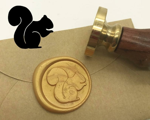 Squirrel Wax Seal Stamp Kit Wedding Invitation Sealing Wax Stamp Kits