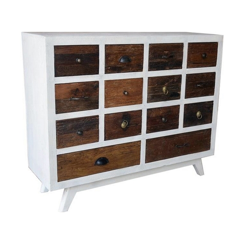 Chest of drawers DKD Home Decor Colonial Mango wood (109 x 37 x 90 cm)
