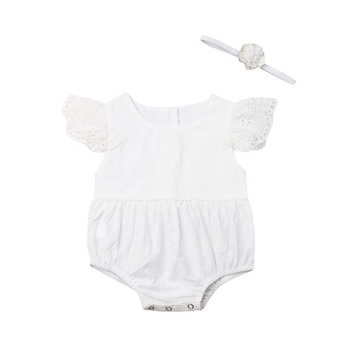 0 24M Summer Cute Infant Baby Girls Boys Bodysuit