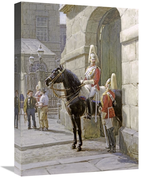 Global Gallery GCS-267955-22-142 22 in. Horseguards, Whitehall Art