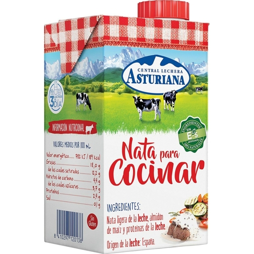 Cooking cream Central Lechera Asturiana 500 ml