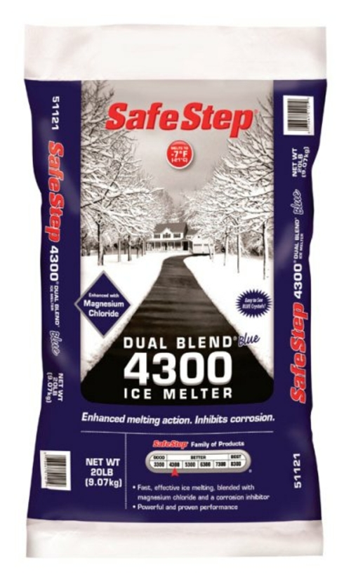 Safe Step 51121 4300 Blue 20 lbs Blended Ice Melt