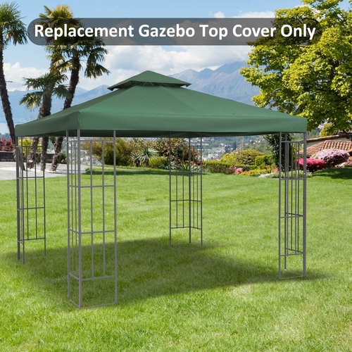 Outsunny 10'x10' Square2-Tier Gazebo Canopy Replacement