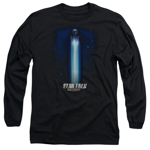 Trevco CBS2300-AL-3 Star Trek Discovery & Beams Adult 18-1 Long Sleeve