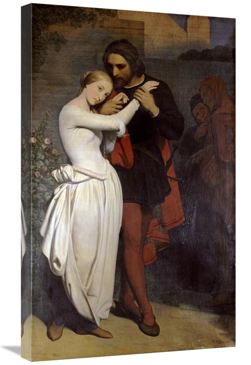 Global Gallery GCS-268518-30-142 30 in. Faust Et Marguerite Au Jardin 