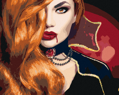 Paint by Numbers - VAMPIRE WOMAN