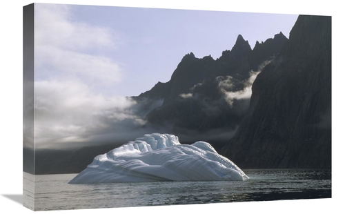 Global Gallery GCS-451342-1624-142 16 x 24 in. Ice Floe in Southern Gr