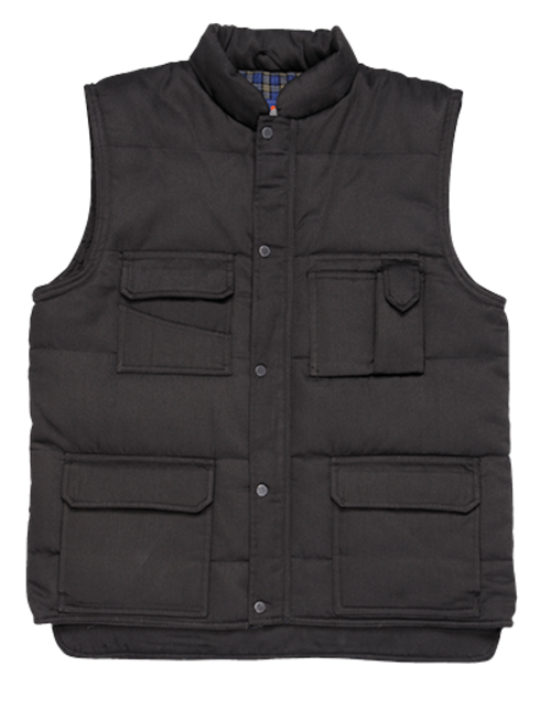 Portwest US414 Medium Shetland Bodywarmer Vest, Black - Regular