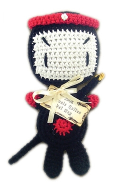 Knit Knacks Miyagi Organic Cotton Dog Toy - Small