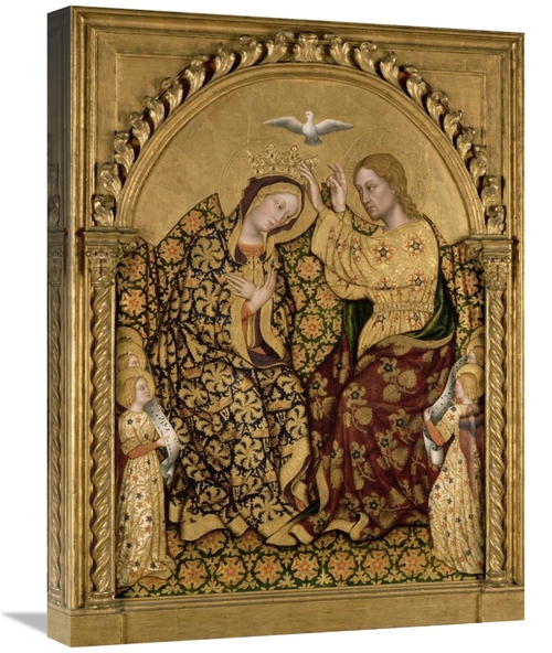Global Gallery GCS-456116-1824-142 18 x 24 in. Coronation of the Virgi