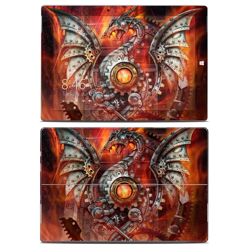 DecalGirl MIS3-FURNACEDRAGON Microsoft Surface 3 Skin - Furnace Dragon