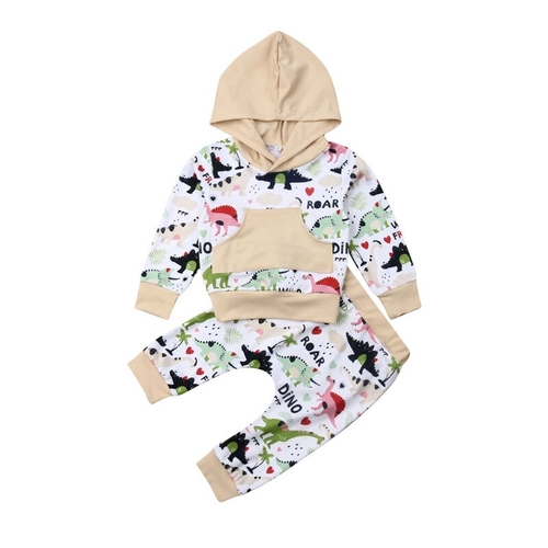 Active Newborn Baby Boy Girl Dinosaur Clothes