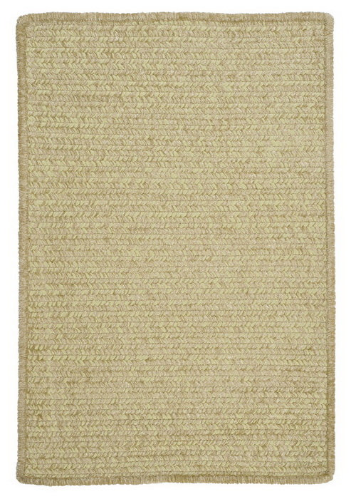 Colonial Mills Rug M601R096X096S Simple Chenille - Sprout Green 8 ft. 