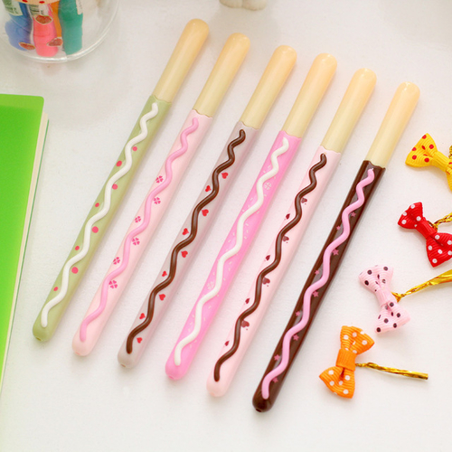 Candy colors 3 Pcs/Set Cute Cookies Gel Pen 0.5MM