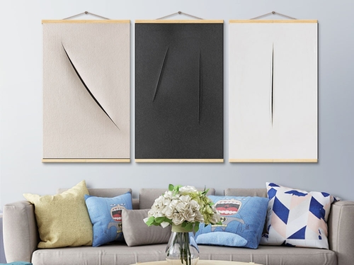 Unique Knife Marks Canvas Posters Print