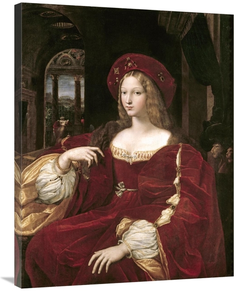 Global Gallery GCS-279531-36-142 36 in. Portrait of Joanna of Aragon A