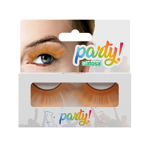 False Eyelashes Yellow