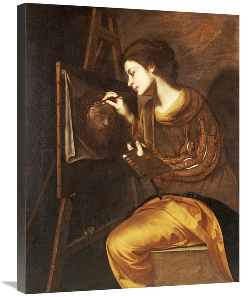 Global Gallery GCS-266461-30-142 30 in. A Female Artist Painting the I