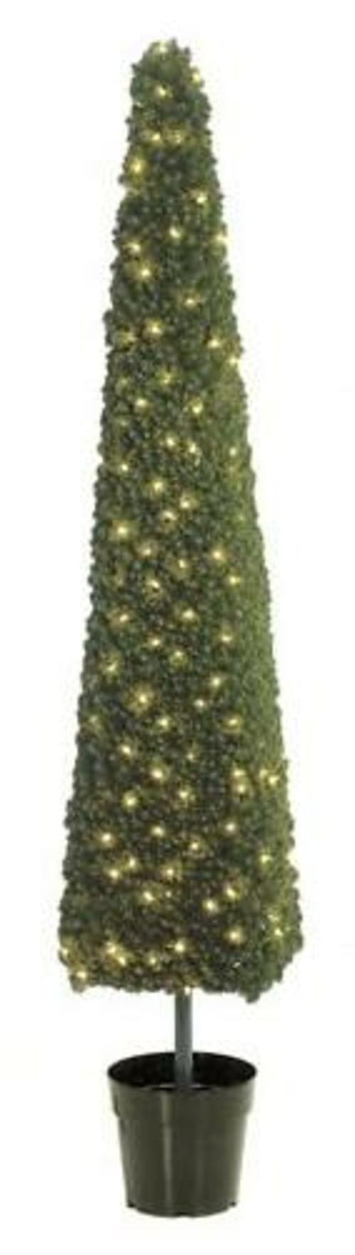 Autograph Foliages C-60181 - 6 Foot PVC Square Cone Tree - Green