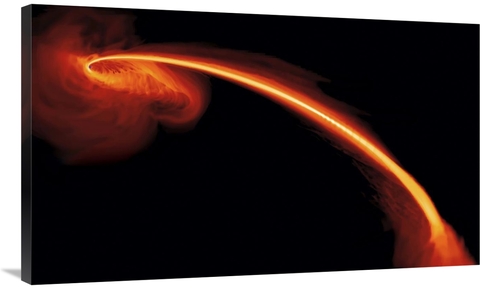 Global Gallery GCS-450031-40-142 40 in. Black Hole Caught Red-Handed i