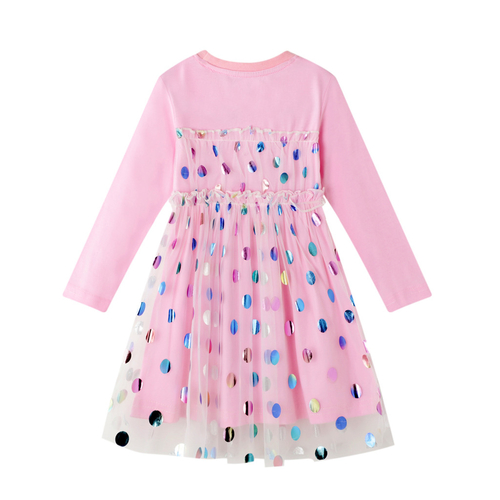 Kids Baby Girl Dress 2T 7T 2019 Long Sleeve Casual