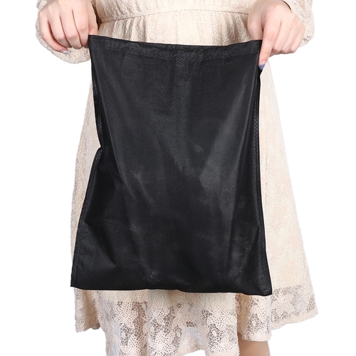 5/10PCS Black Carry Bag Travel Sports Shoes Canvas