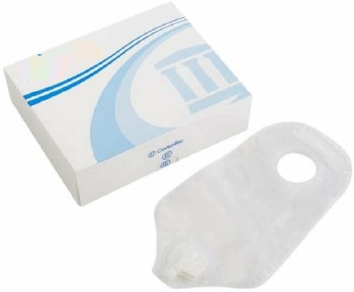 Vinyl Urostomy Bags 1.75" Flange. Pack of 10 Two-Piece System