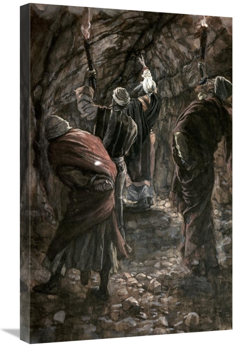 Global Gallery GCS-280244-30-142 30 in. Chasm in the Rock of Calvary A