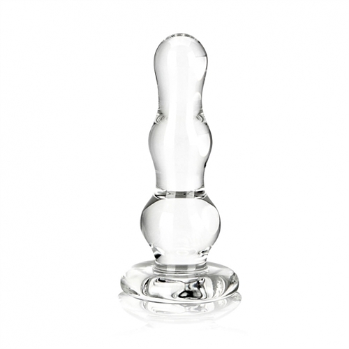 4 Inch Glass Butt Plug