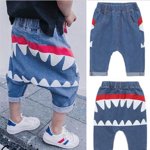 Fashion Kid Toddler Baby Boy Girl Long Harem Pants