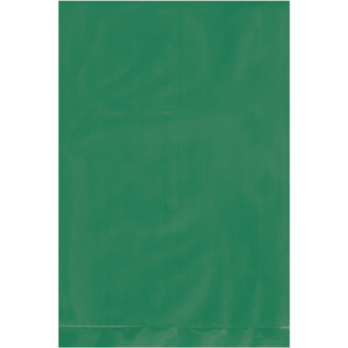 Box Partners PB390G 4 x 6 in. 2 Mil Green Flat Poly Bags - Pack of 100