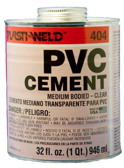 Morris Products G40446S Pint Medium Bodied 404 Clear Cements