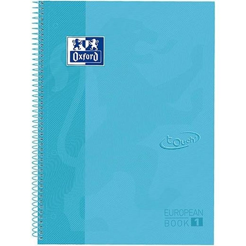 Notebook Oxford European Book Pastel Blue A4 5 Pieces