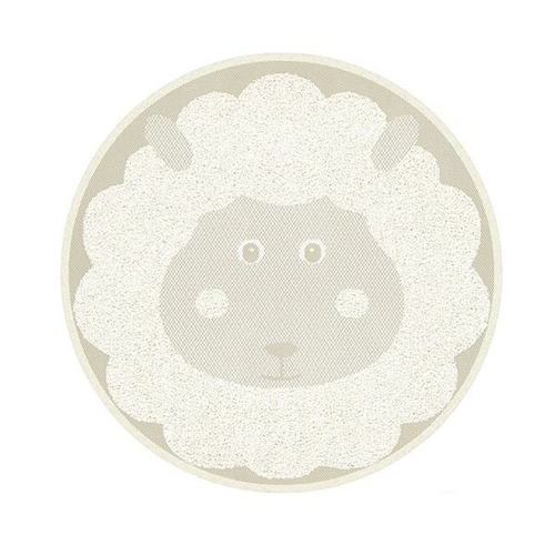 Richie Kids Sheep Rug 120 Cm Round