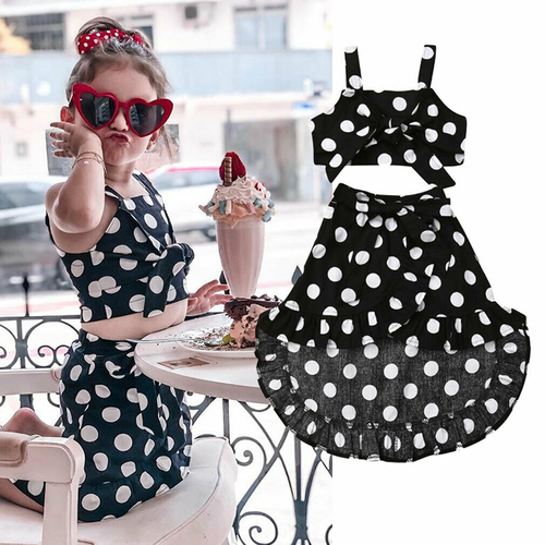 1 6Y Toddler Baby Girls Fashion Clothes Sets