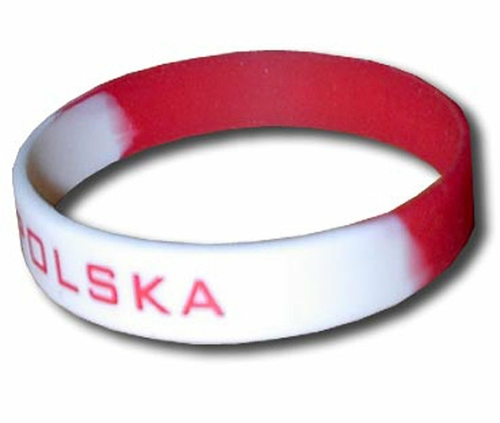 Supportershop PLBRA Poland Silicone Bracelet, One Size