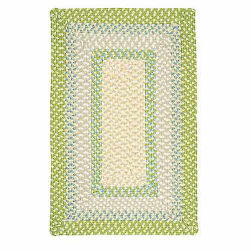 Colonial Mills Rug MG69R096X096R Montego - Lime Twist 8 ft. square Bra