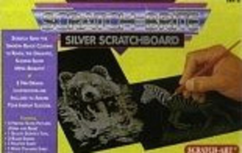 Scratch Art SBG810 10 Sheet Scratch-Brite Board- Gold