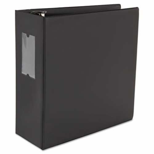 Universal 20714 D-Ring Binder- 5 in. Capacity- 8.5 x 11- Black