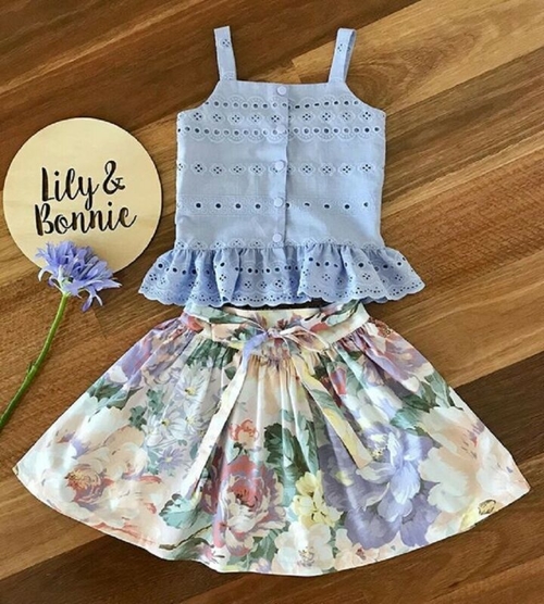 Fashion Baby Girl Summer Clothes 2020 Girls Suits