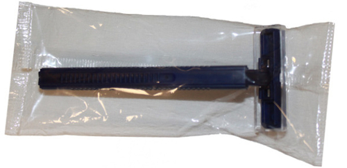 Twin Blade Razor Individually PolyBagged