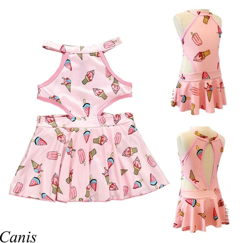 Summer Cute Kid Baby Girl Swimwear Icecream