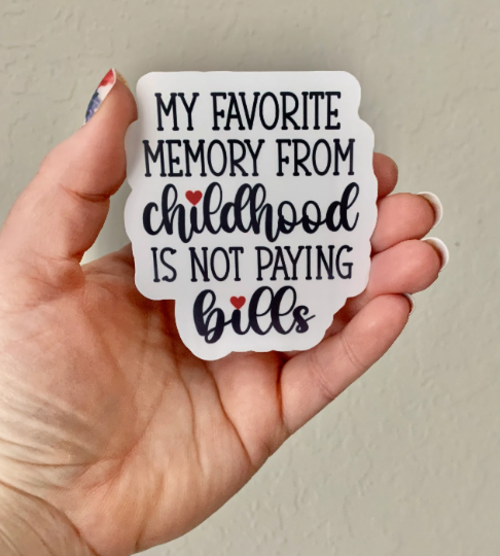 Favorite Memory Sticker/Magnet