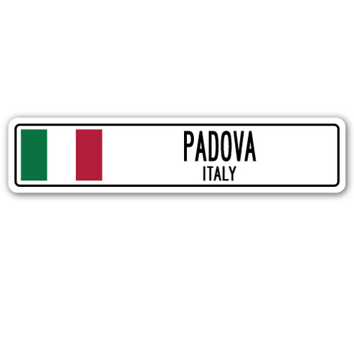 SignMission SSC-730-Padova It Street Sign - Padova, Italy