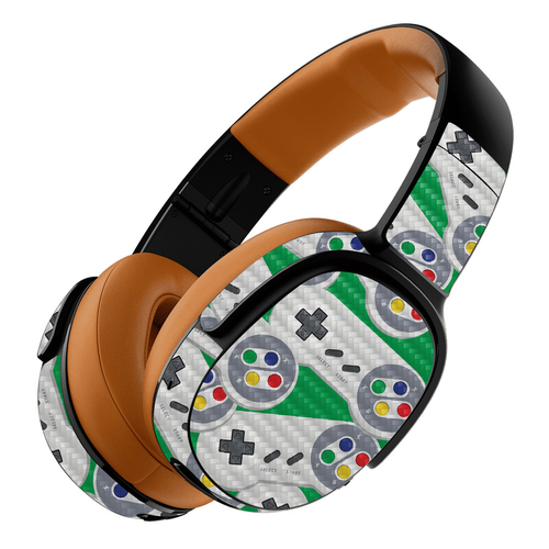 MightySkins CF-SKCR360-Retro Controllers 1 Carbon Fiber Skin for Crush