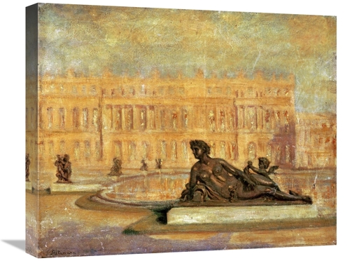 Global Gallery GCS-267632-22-142 22 in. Le Parterre DEau Du Midi Versa