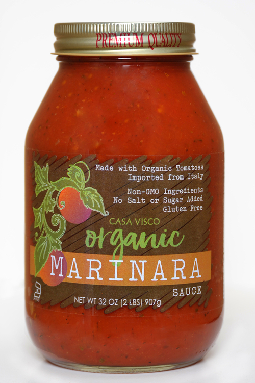 Casa Visco 32oz Organic Marinara Sauce