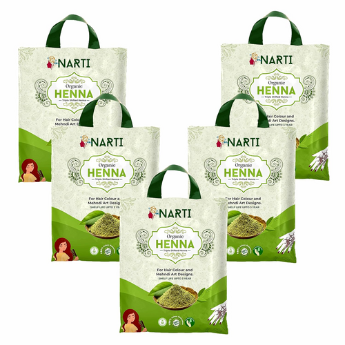 NARTI mehendi henna powder organic for hair growth pack of 2.5 kg 