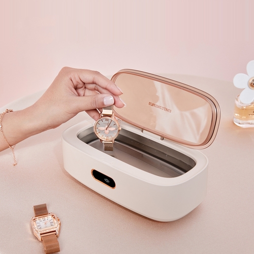 Ultrasonic Jewelry Glasses Makeup Brush Cleaner
