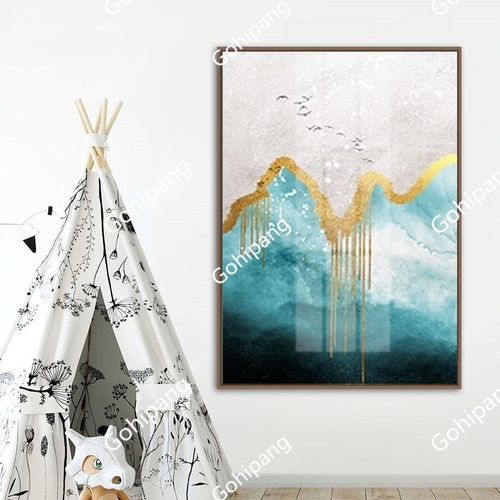 Simple And Light Luxury Abstract Canvas